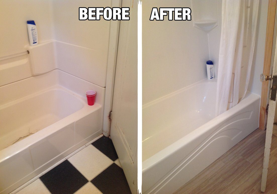 Bathroom Before and After
