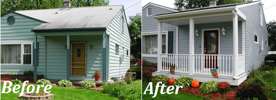 Siding Before and After
