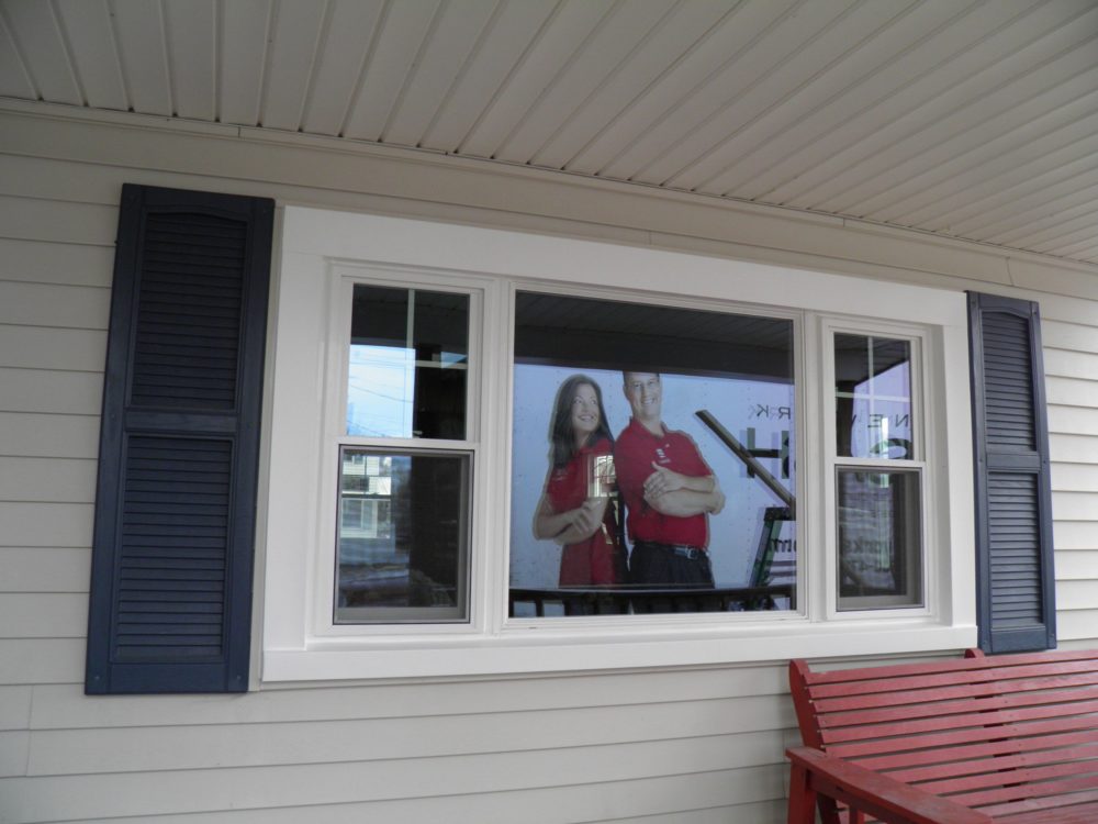 Multi Unit Picture Window with Grids
