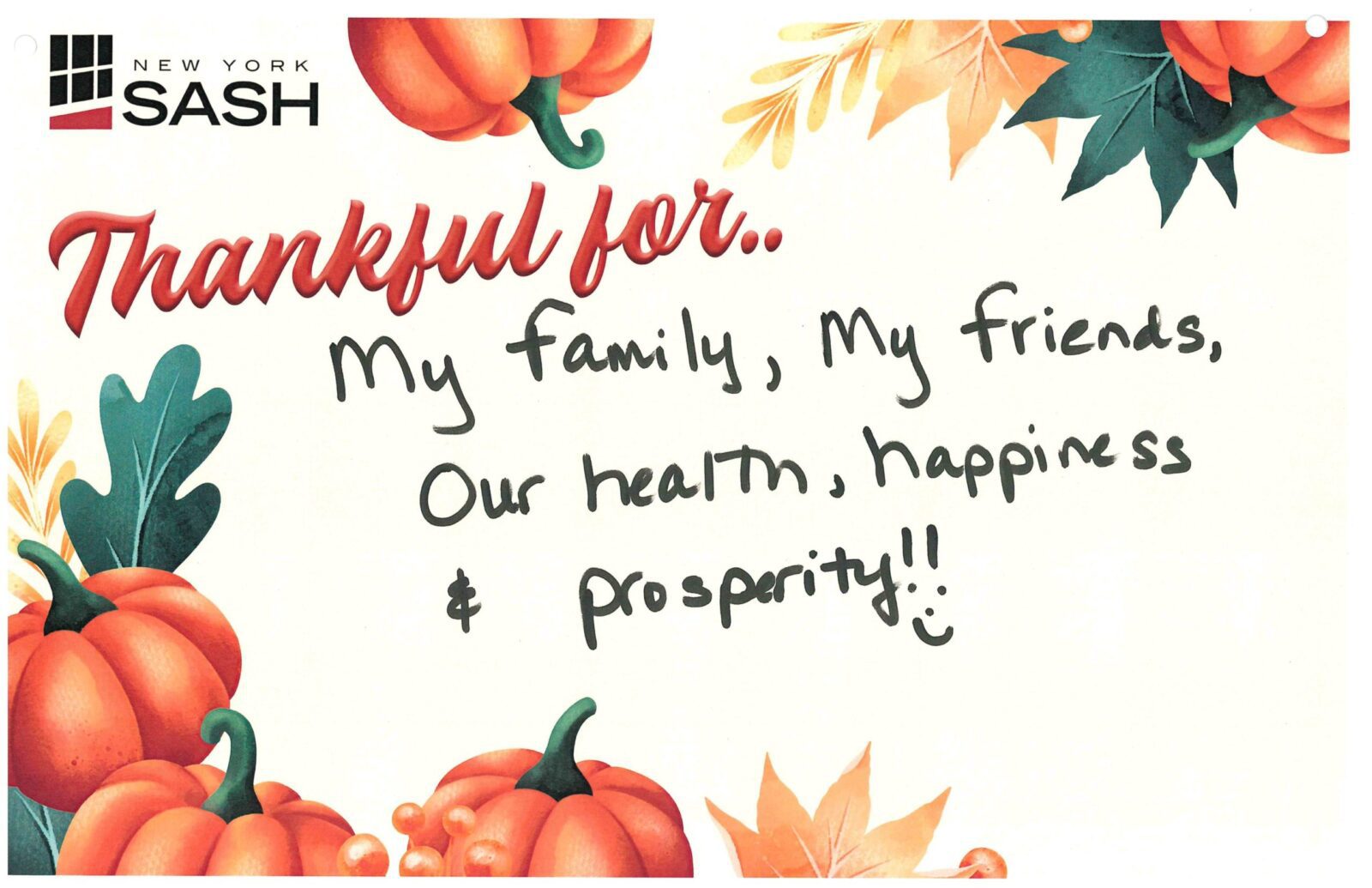 Thankfulness