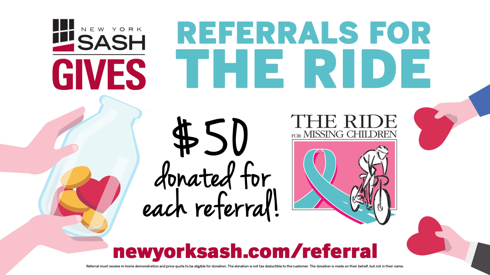 Referrals for the ride
